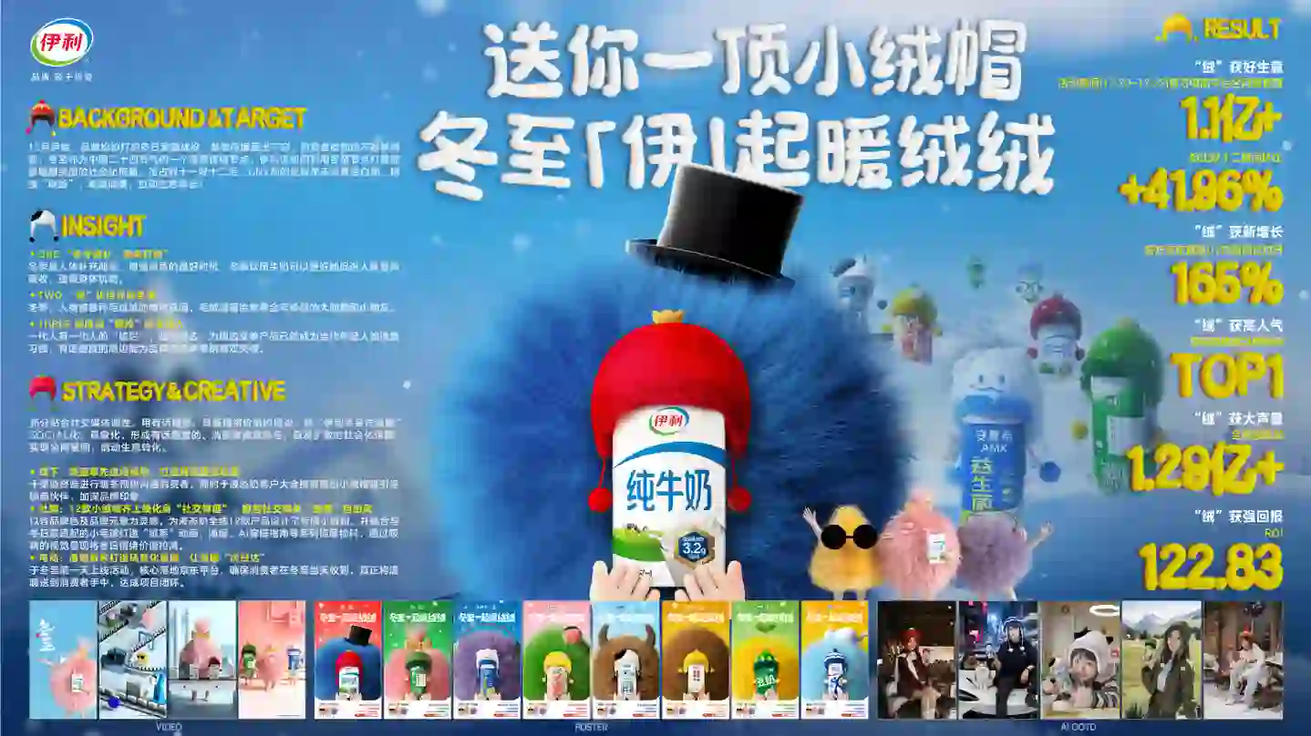 伊利 - 冬至全品事件营销